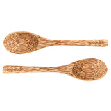Kokosnuss-Set, 2 Schüssel & 2 Löffel - YOGISHOP