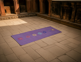 Yogateppich cotton rug - chakra - AYURDEVA