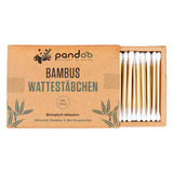 Wattestäbchen aus Bambus & Bio-Baumwolle, 200 St.