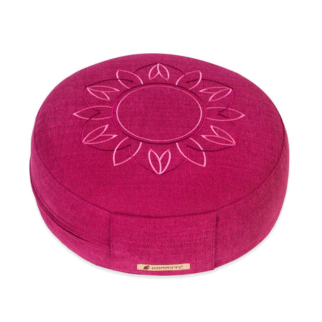 Meditationskissen Darshan Neo - Flower - Rund - YOGISHOP