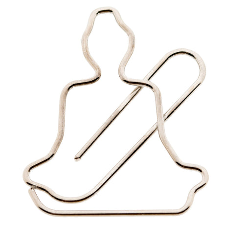 Paperclips Yoga Buddha, 15 Stück