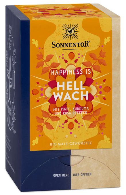 Bio Teemischung "Happiness is Hellwach", 30,6 g - YOGISHOP