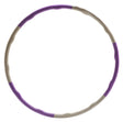 Hula-Reifen wave - violet/grey - steckbar