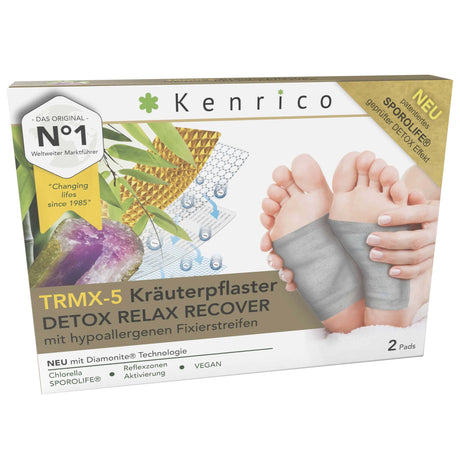 TRMX-5 Kräuterpflaster Detox-Relax-Recover, 2 Pads - YOGISHOP