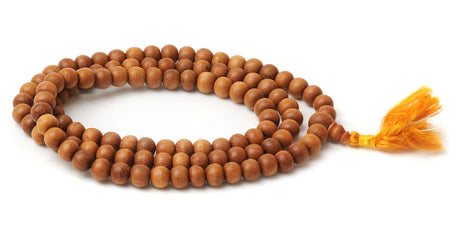 Mala-Kette aus Sandelholz - YOGISHOP