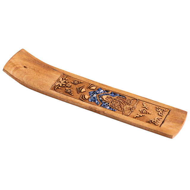 Schiffchenhalter mit Sodalith - Buddha