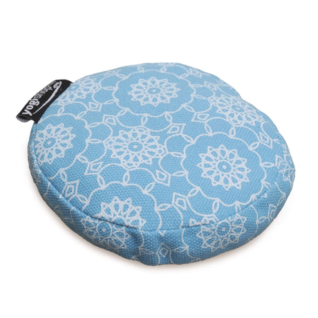 Klangschalenkissen rund - vintage - organic cotton, Ø 10 cm - AYURDEVA