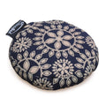 Klangschalenkissen rund - vintage - organic cotton, Ø 10 cm - AYURDEVA