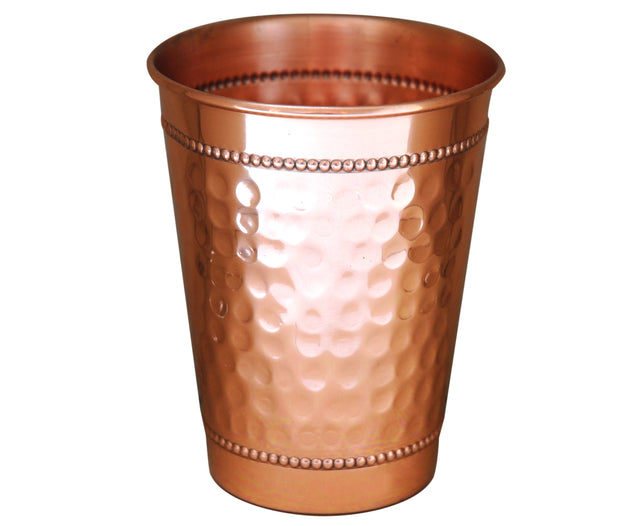 Kupferbecher gehämmert, 300 ml - YOGISHOP