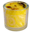 Chakra Kerze Solarplexus, H: 9 cm, ø 10 cm - YOGISHOP