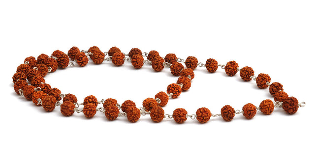 Mala-Kette aus 54 Rudraksha-Perlen - YOGISHOP