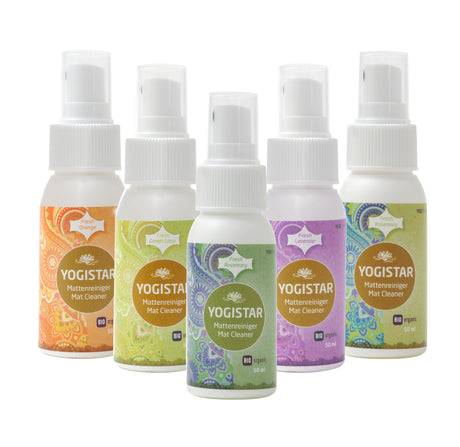Bio Yogamatten-Reiniger 5 x 50 ml in der Box