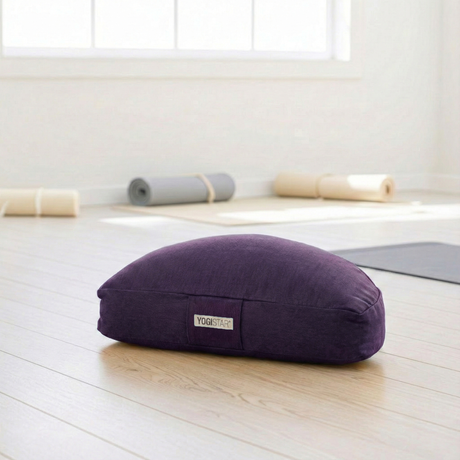 Meditationskissen - Halbmond - YOGISHOP