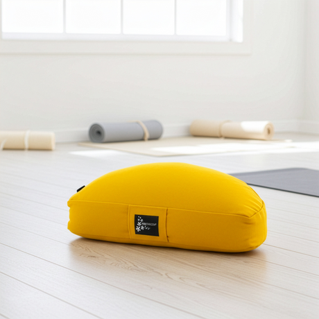 Meditationskissen - Halbmond - YOGISHOP