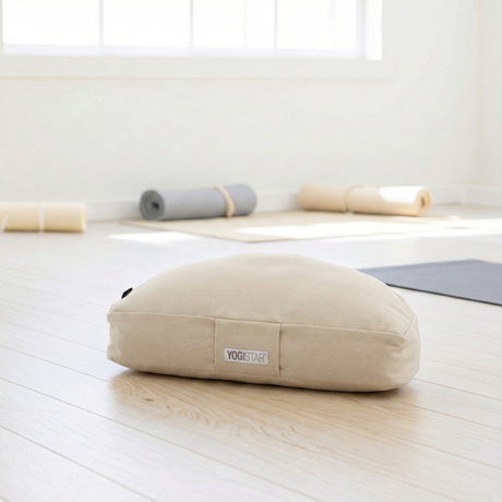 Meditationskissen - Halbmond - YOGISHOP