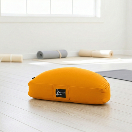 Meditationskissen - Halbmond - YOGISHOP