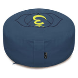 Meditationskissen - rund - Chakras - organic cotton - ø 36cm x 15cm - YOGISHOP