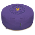 Meditationskissen - rund - Chakras - organic cotton - ø 36cm x 15cm - YOGISHOP