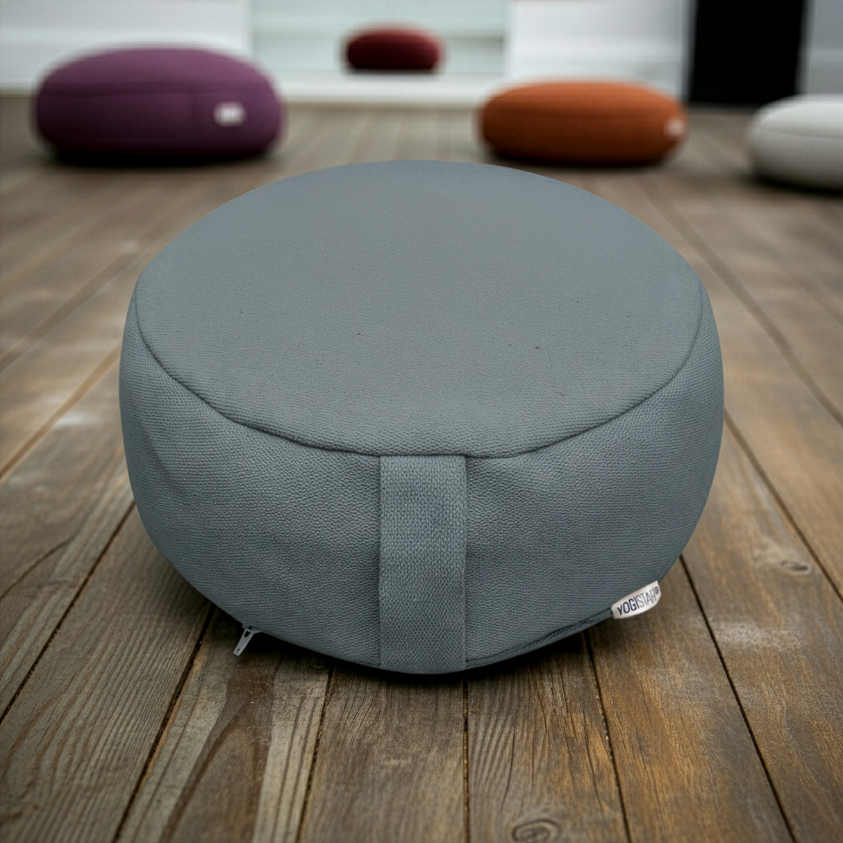 Meditationskissen rund - jute - AYURDEVA