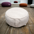 Meditationskissen rund - jute - YOGISHOP