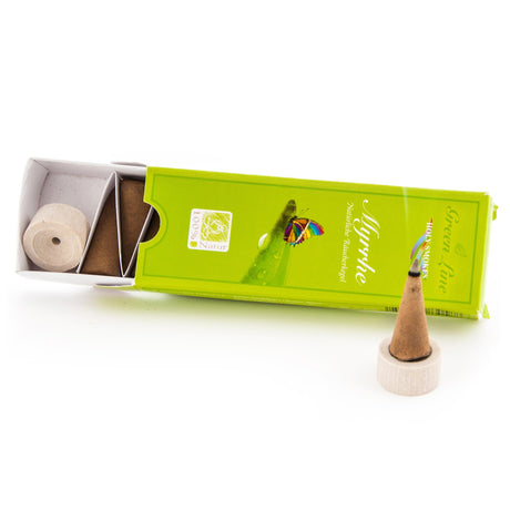 Räucherkegel - Myrrhe, 16 g - YOGISHOP