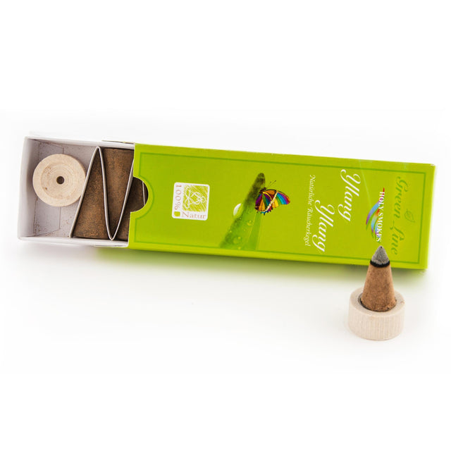 Räucherkegel - Ylang-Ylang, 16 g - YOGISHOP