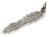 Räucherstäbchenhalter aus Weißmetall - Buddha - YOGISHOP