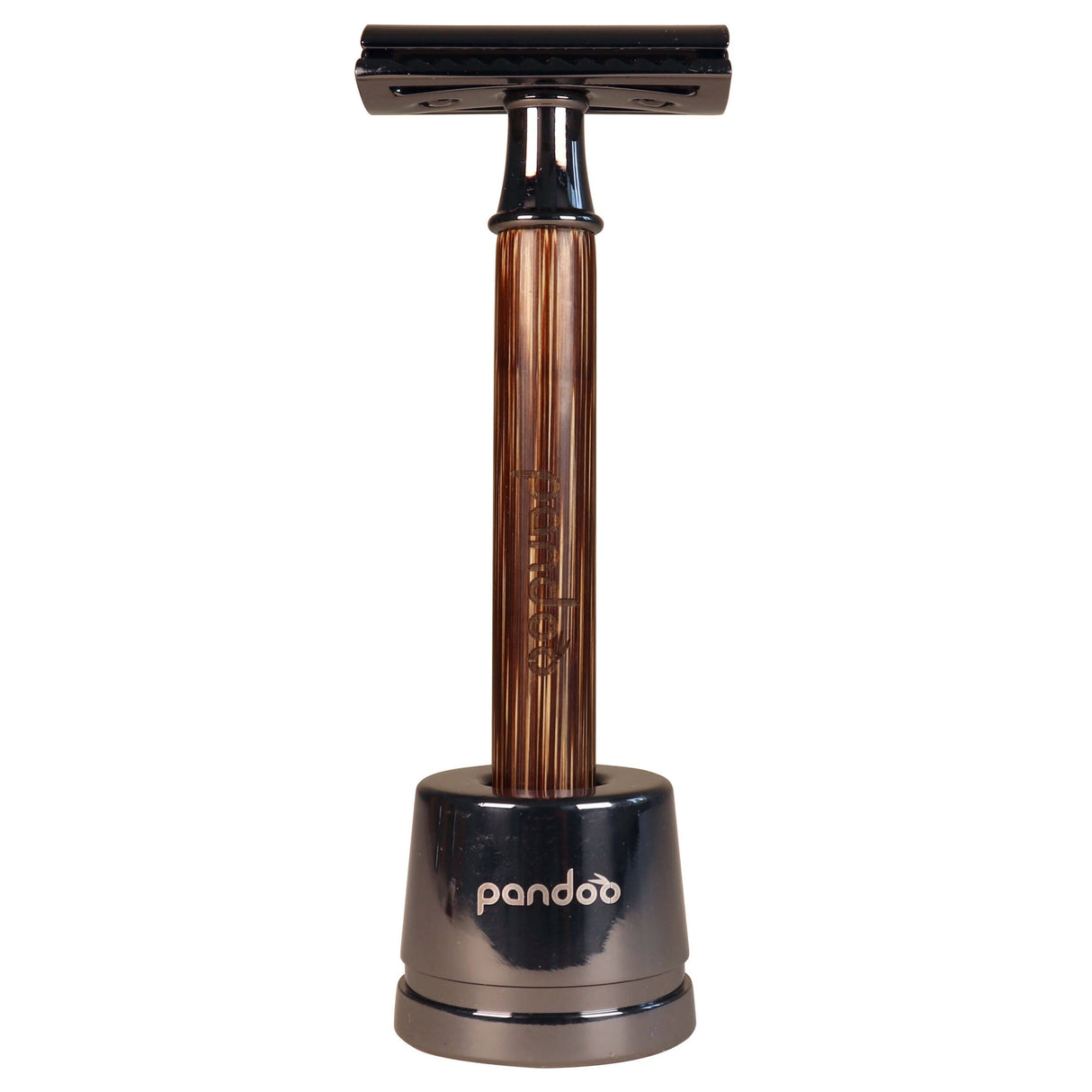 Rasierhobel aus Bambus inkl. 10 Klingen - YOGISHOP