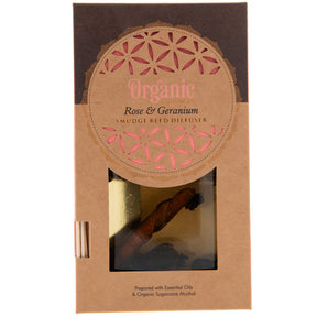 Raumduft Organic - Rose und Geranie, 150 ml