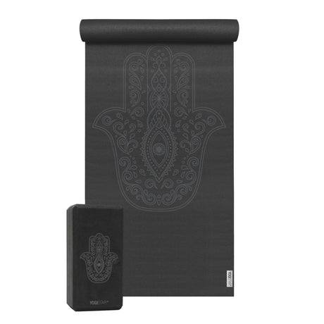 Yoga-Set Starter Edition - hand of fatima (Yogamatte + 1 Yogablock) - YOGISHOP