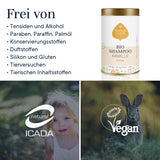Bio Shampoo Powder für Kinder - Kamille, 100 g - YOGISHOP