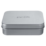 Seifendose aus Aluminium mit Abtropfgitter - YOGISHOP