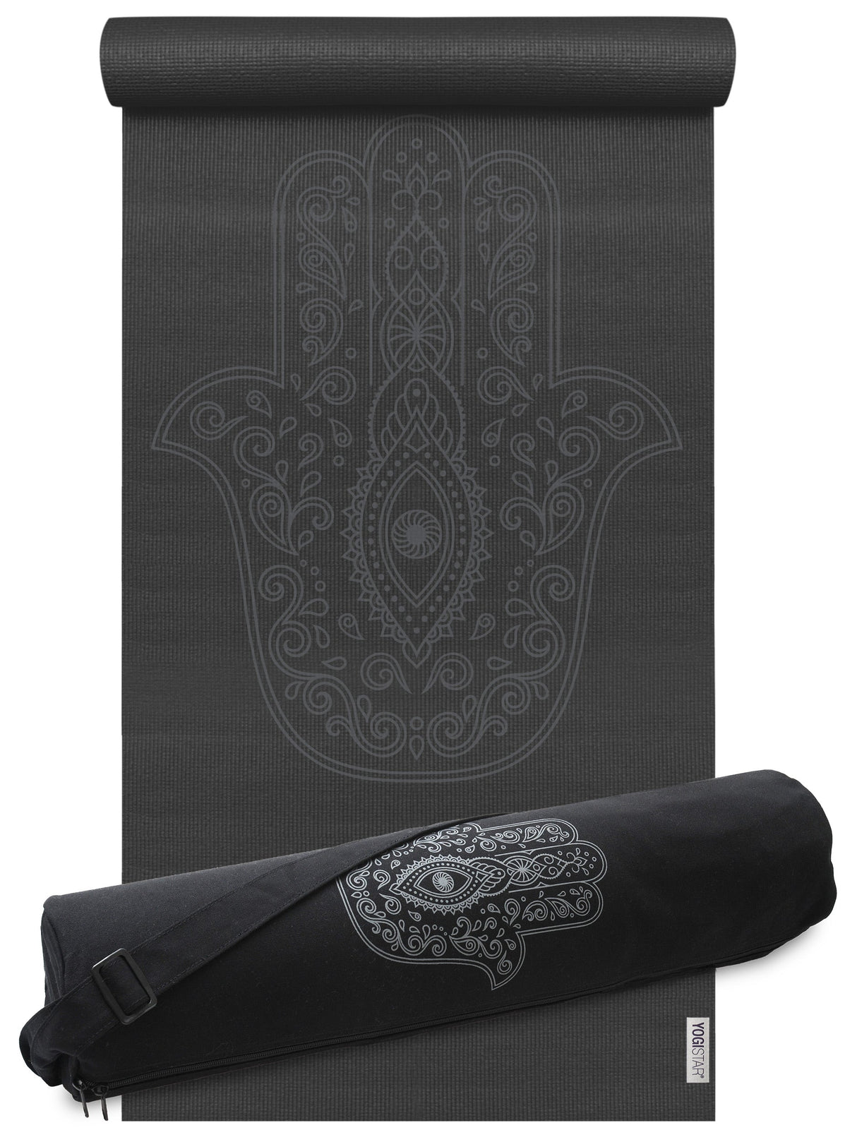 Yoga-Set Starter Edition - hand of fatima (Yogamatte + Yogatasche)