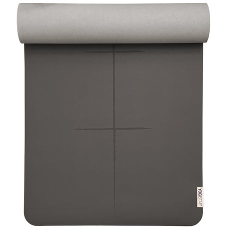 2. Wahl Yogamatte yogimat® ultra grip - art collection - graphite - brushed alignment