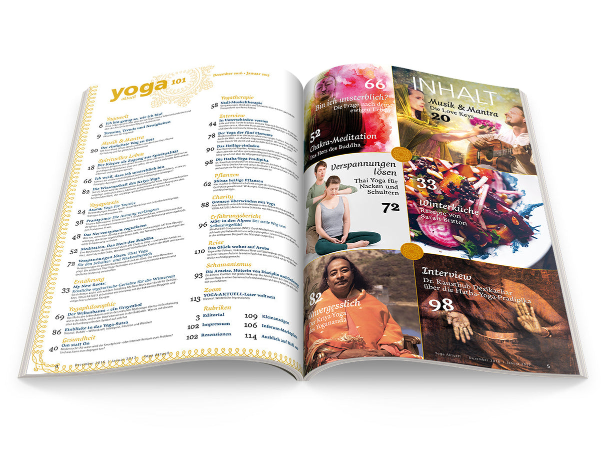 Yoga Aktuell 101 - 06/2016 - YOGISHOP