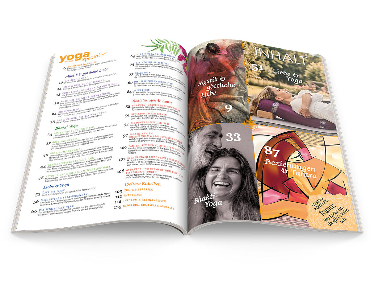 Yoga Aktuell Spezial Nr. 7 - Yoga der Liebe - YOGISHOP