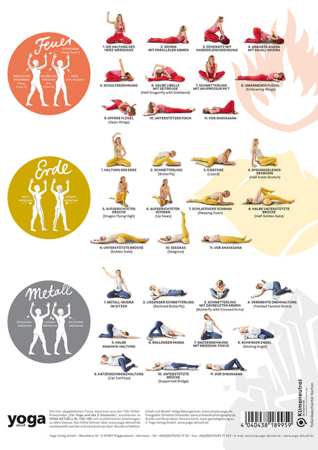 Yin Yoga mit Helga Baumgartner - Poster A4