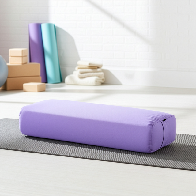 Yoga-Bolster yin - eckig - AYURDEVA