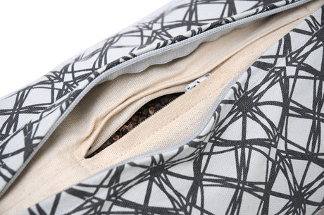 Yoga-Bolster - smart - rectangular - vintage - organic cotton