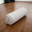 Yoga-Bolster yin - rund - Jute - YOGISHOP