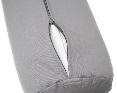 Yoga-Bolster yin - rund - Samtosha - organic cotton
