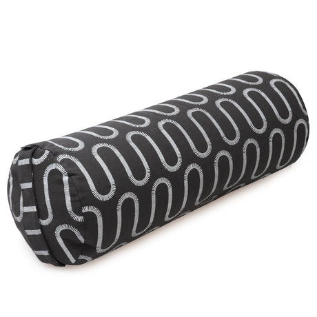 Yoga-Bolster rund - vintage - organic cotton - YOGISHOP