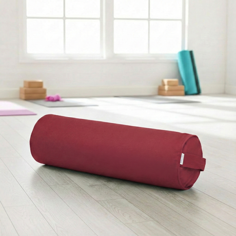 Yoga-Bolster yin - plus - rund - AYURDEVA