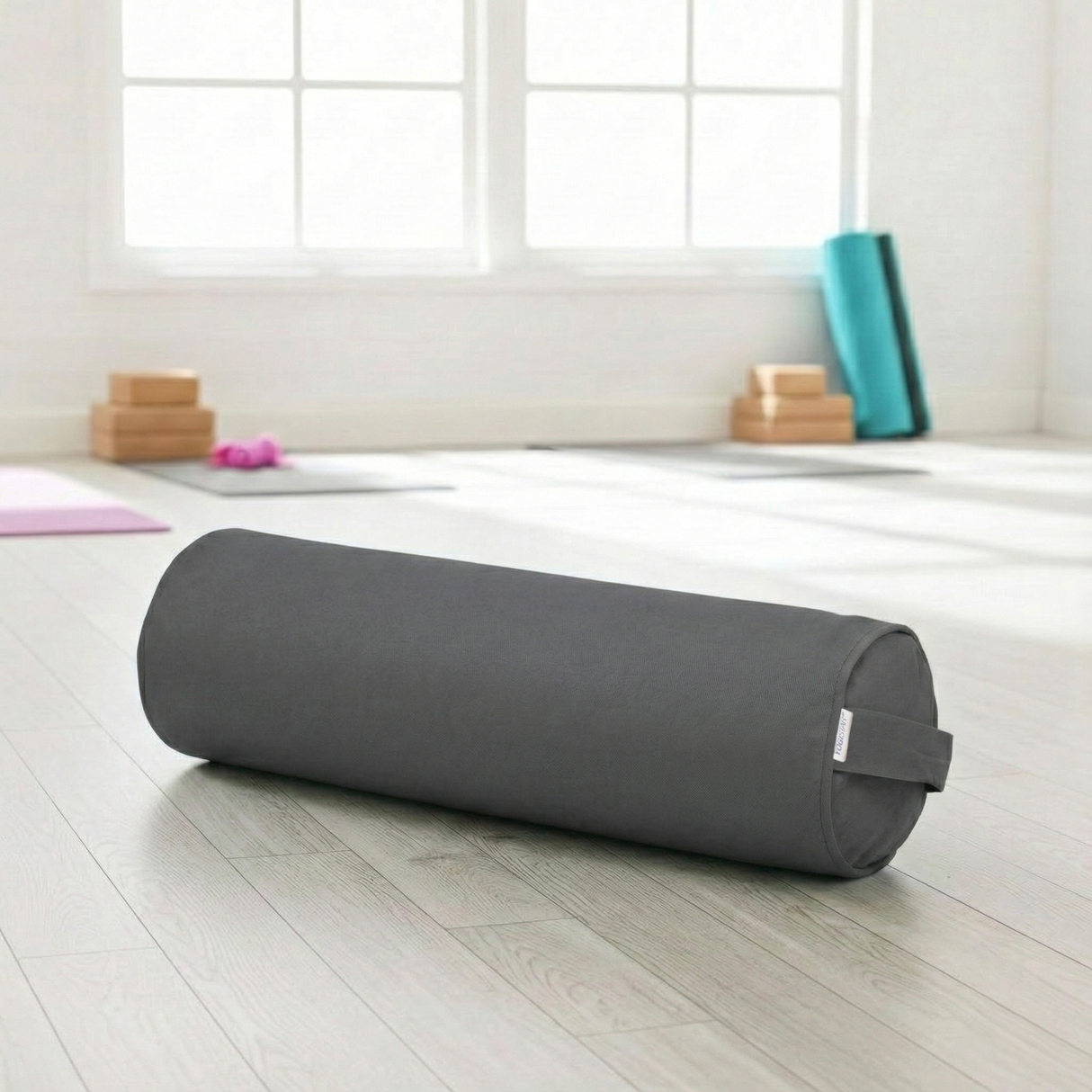 Yoga-Bolster yin - basic - rund - AYURDEVA