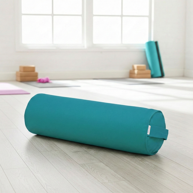 Yoga-Bolster yin - basic - rund - AYURDEVA