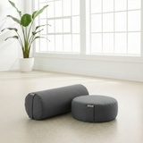 Yoga set Ananda (meditation cushion Dhyana + yoga bolster Samtosha)