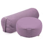 Yoga-Set Ananda (Meditationskissen Dhyana + Yoga-Bolster Samtosha) - YOGISHOP