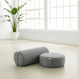 Yoga set Ananda (meditation cushion Dhyana + yoga bolster Samtosha)