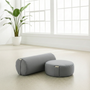 Yoga set Ananda (meditation cushion Dhyana + yoga bolster Samtosha)