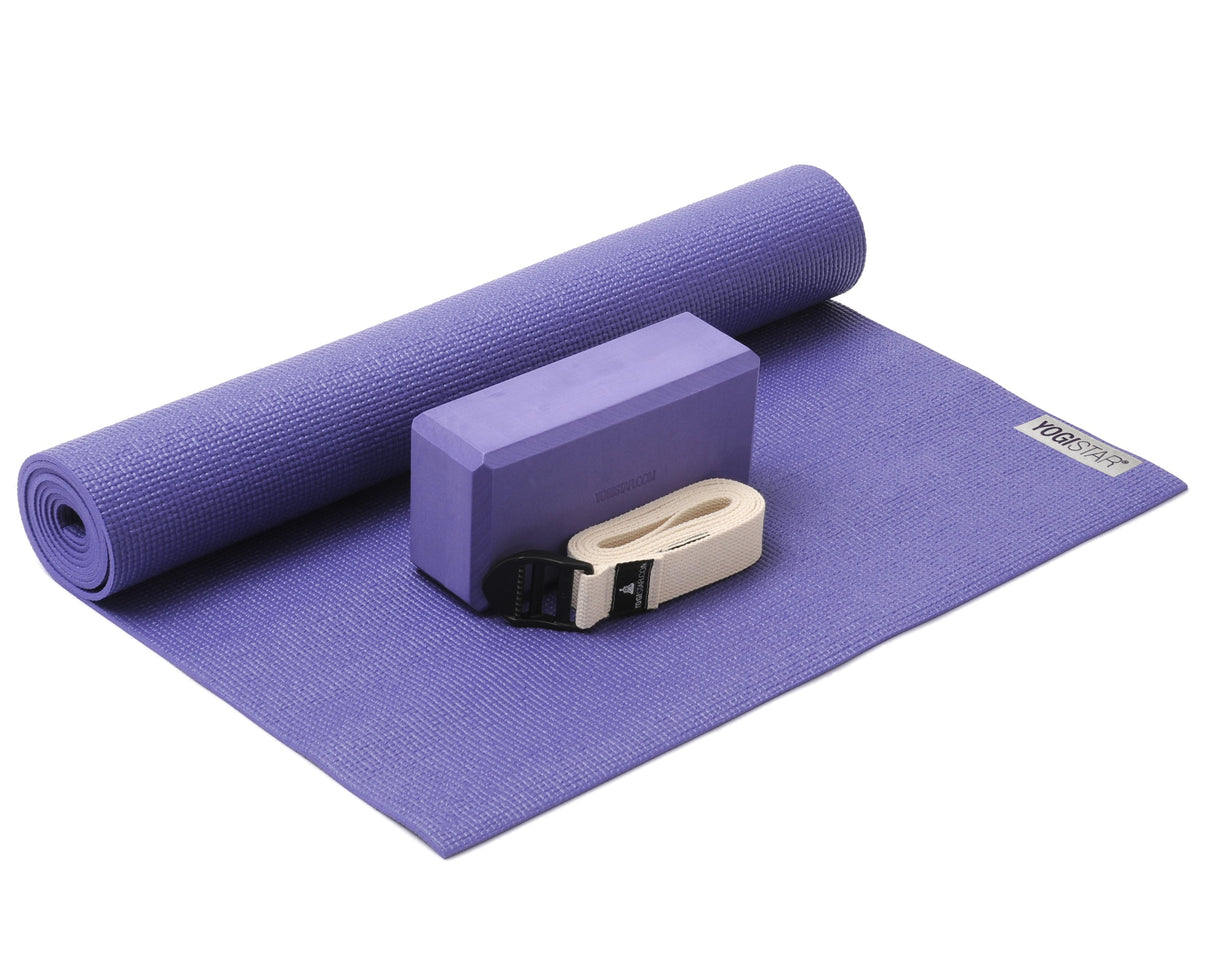 Yoga-Set kick it - one (Yogamatte + Yogablock + Yogagurt) - YOGISHOP